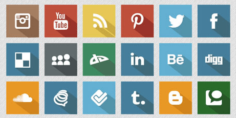 Free Social Media Icons 2013