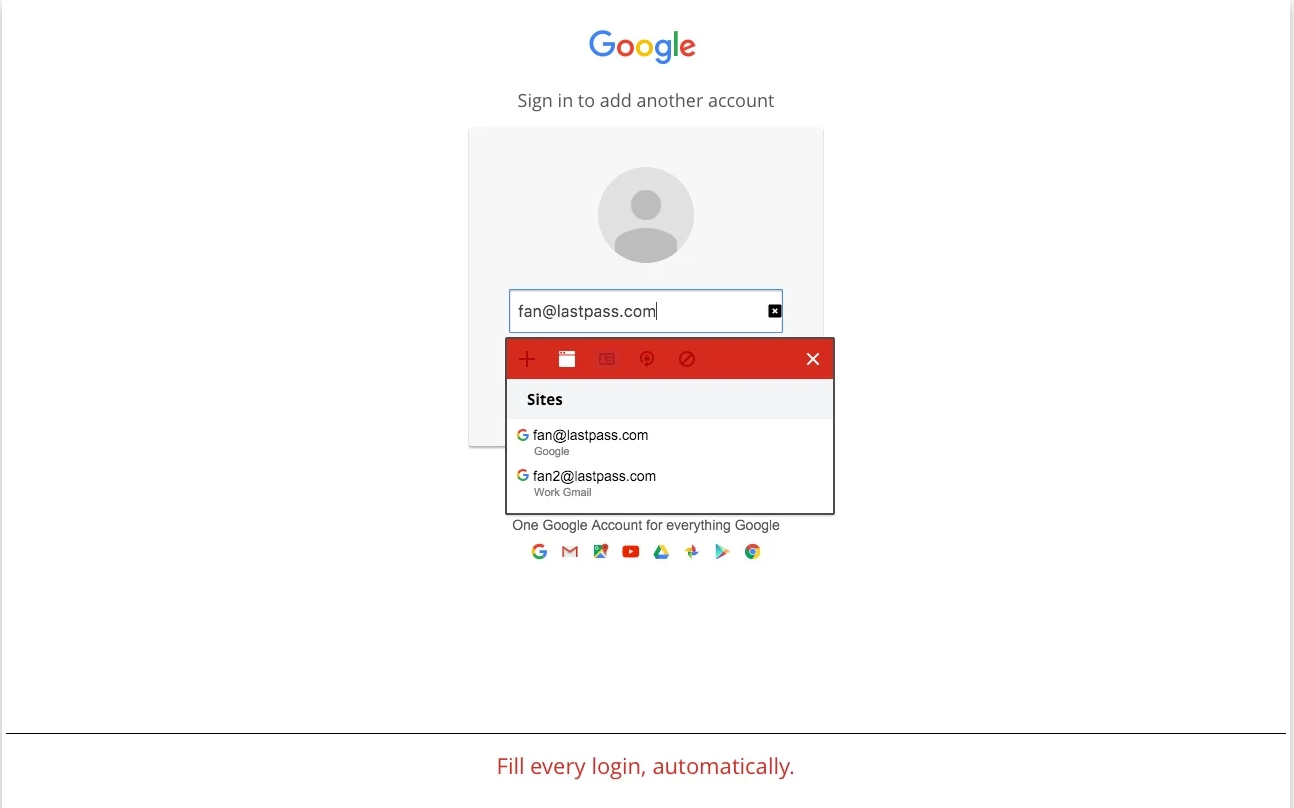 LastPass Screenshot